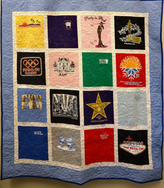 Emily s T Shirt Quilt Sew Fabulous Inc